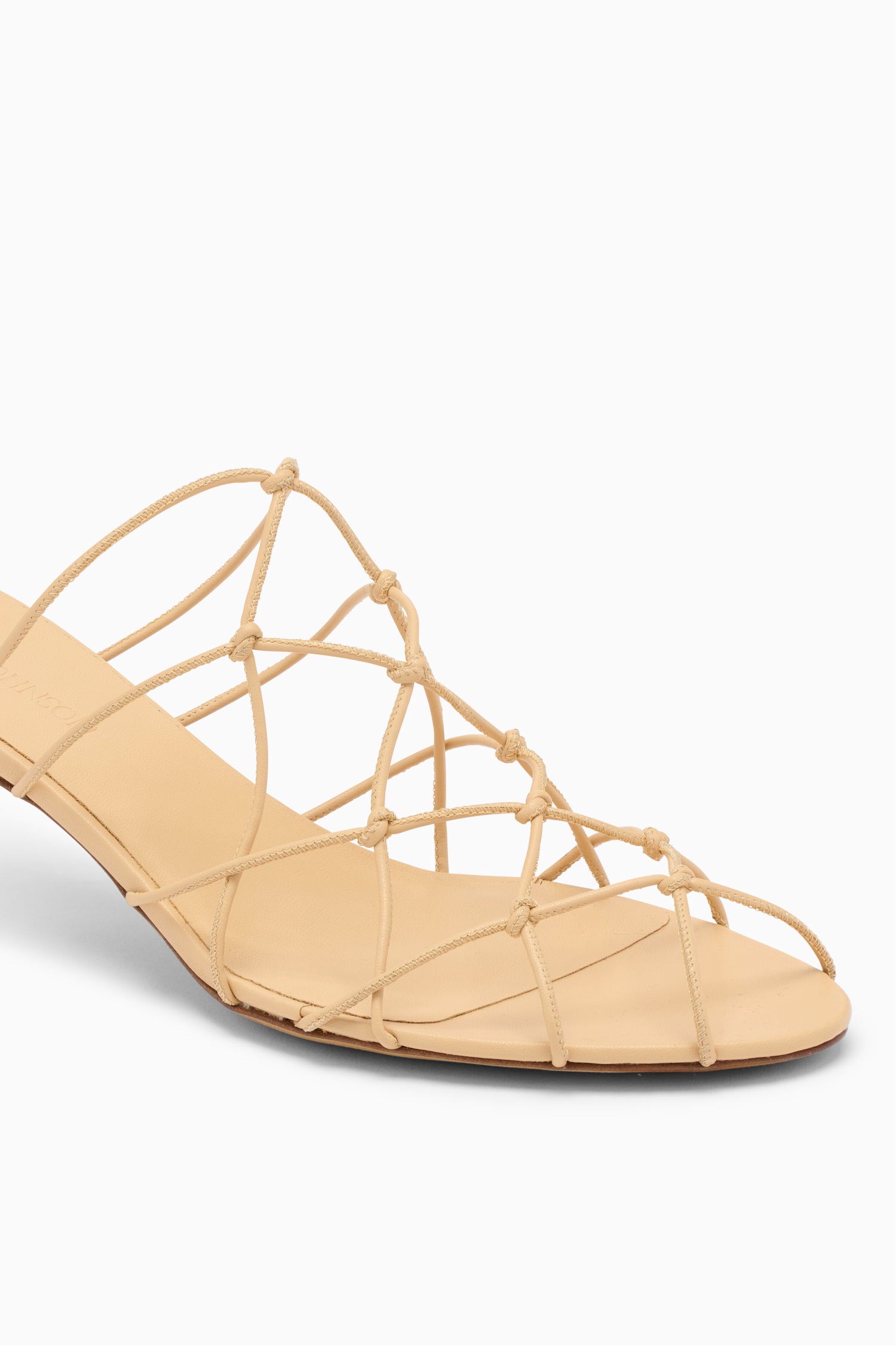 Ulla Johnson Colette Sandale Miele talon 50 mm