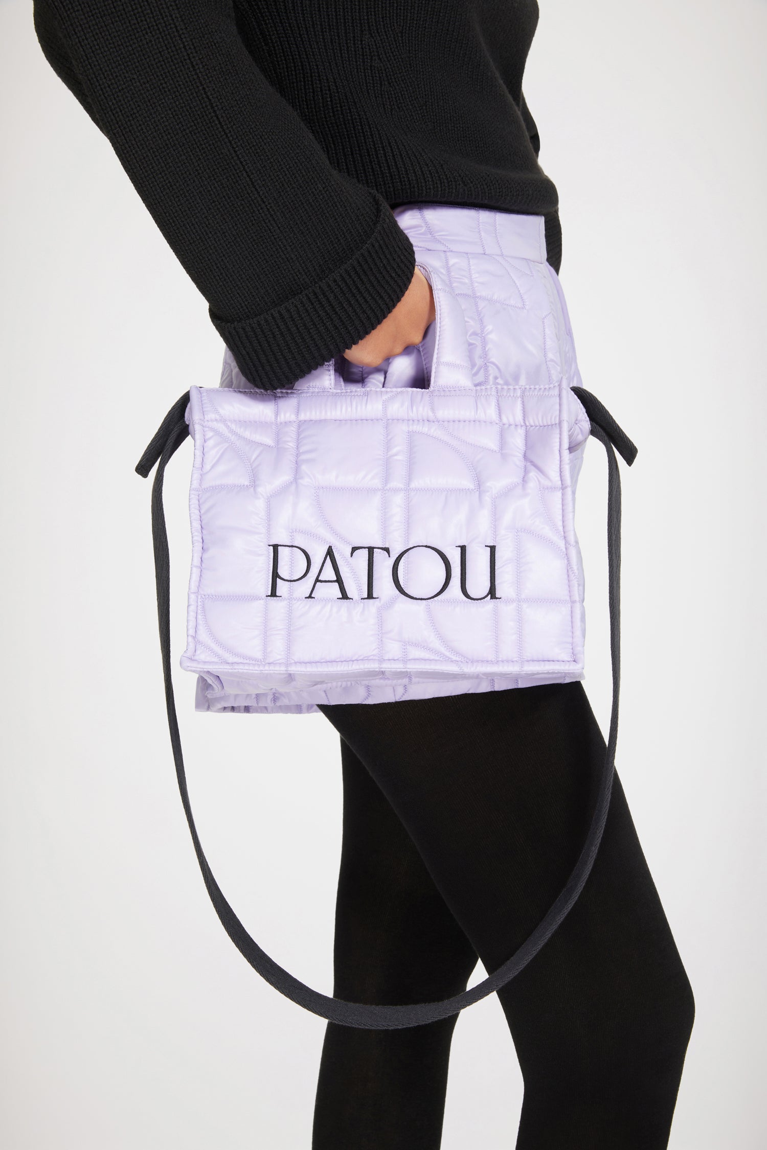 Patou Bags H22AC0250123477L tote matelassé lavande TU
