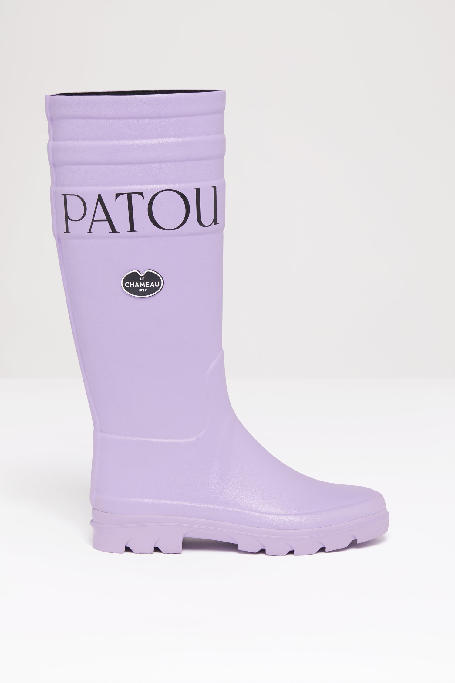 Patou FO009 bottes caoutchouc Le Chameau lilas