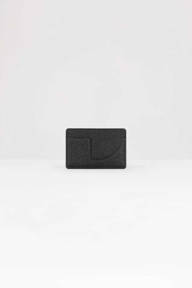 Patou Accessories SL001 porte-cartes cuir noir TU