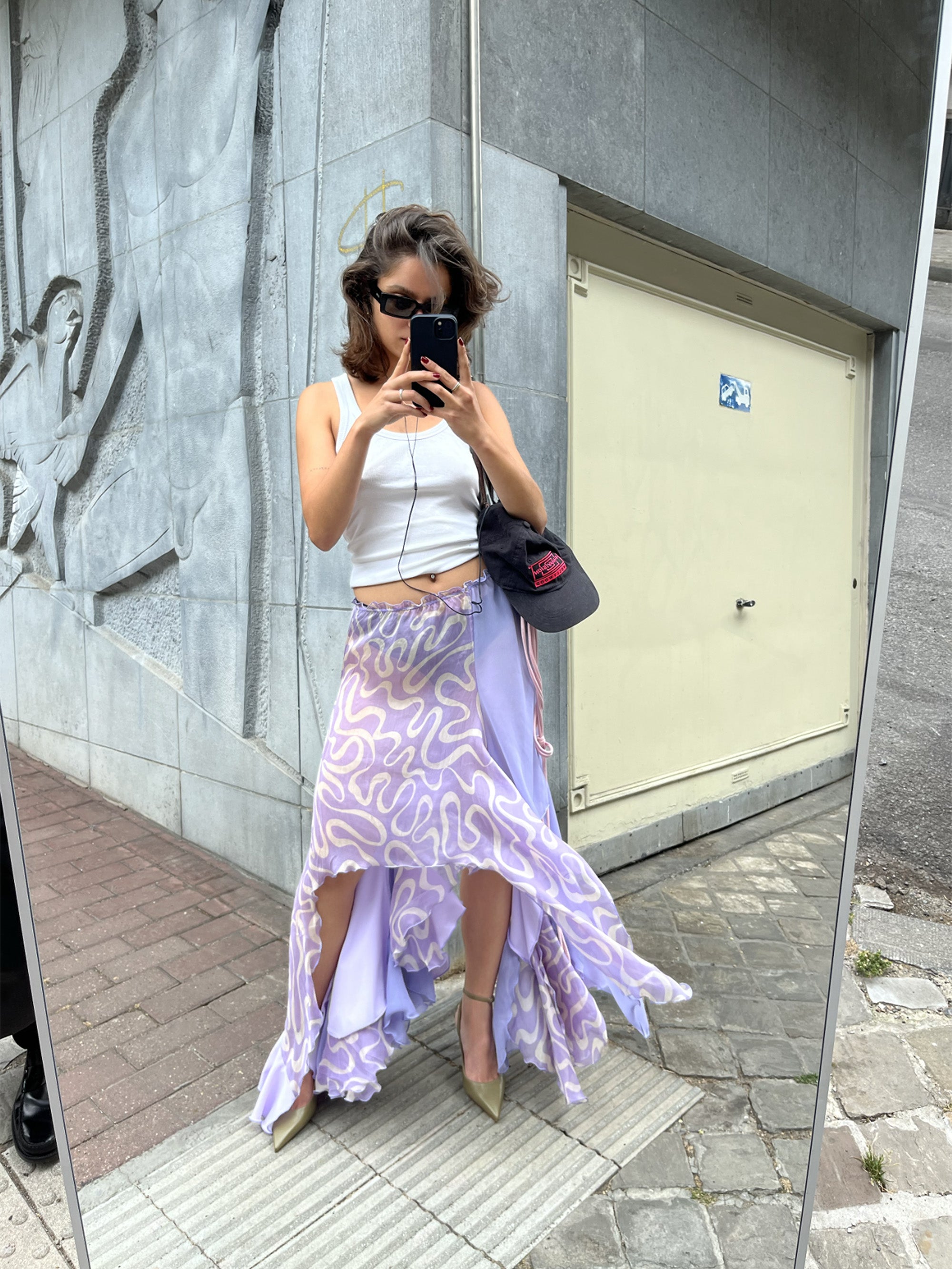 Ester Manas Two Ways jupe lilas 2-en-1 XS/S