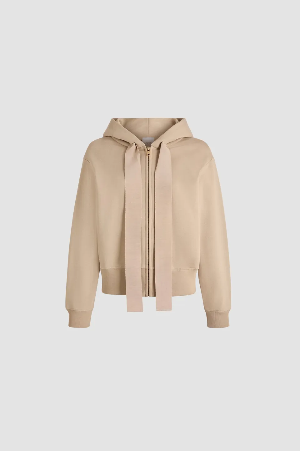 Patou JE243 sweat zippé coton bio sable