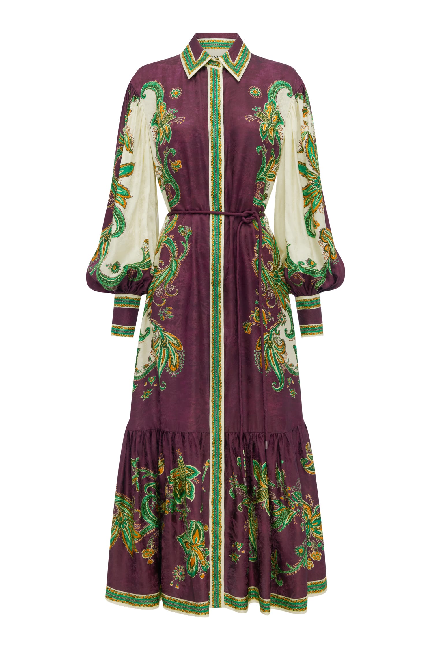 Alemäis Ruthie Shirtdress robe chemise midi paisley