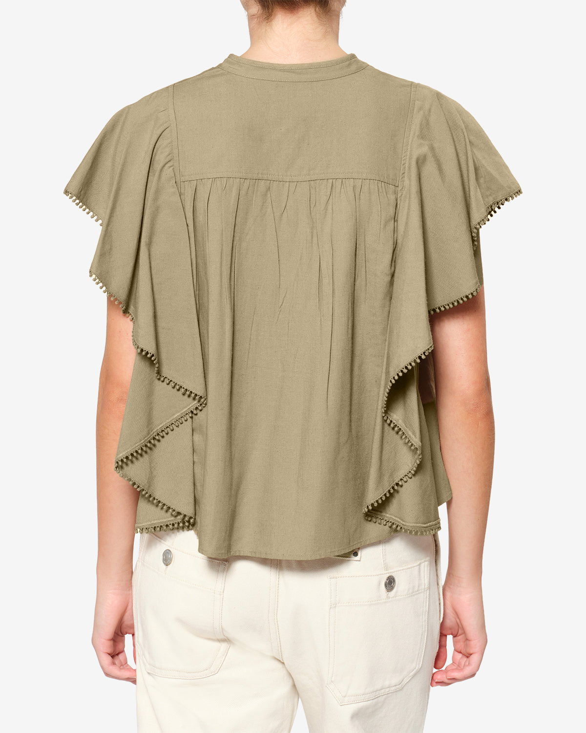 Isabel Marant Marlie Top Blouse Lin Light Bronze