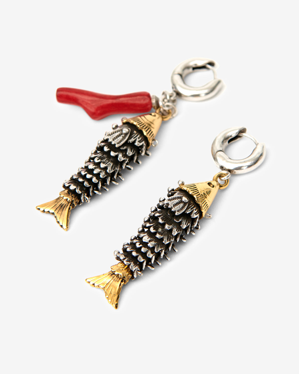 Isabel Marant New River BL0314FA-D3B13B boucles oreilles poisson