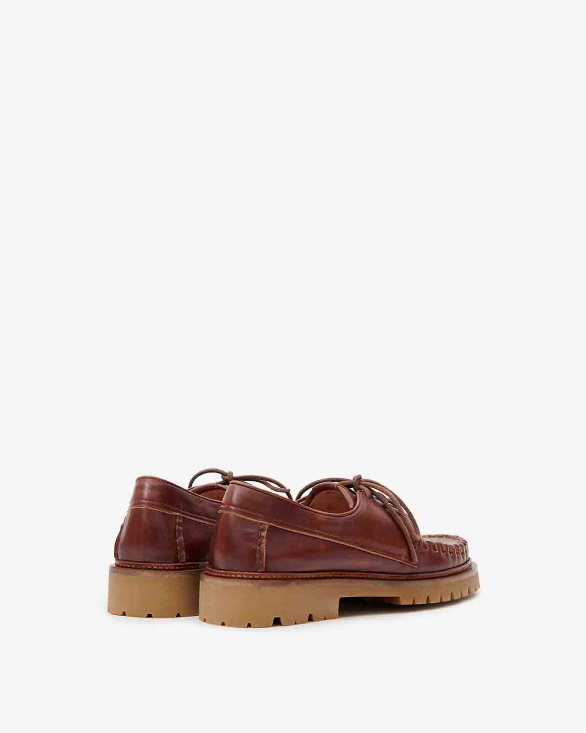 Isabel Marant Byren mocassins cuir marron