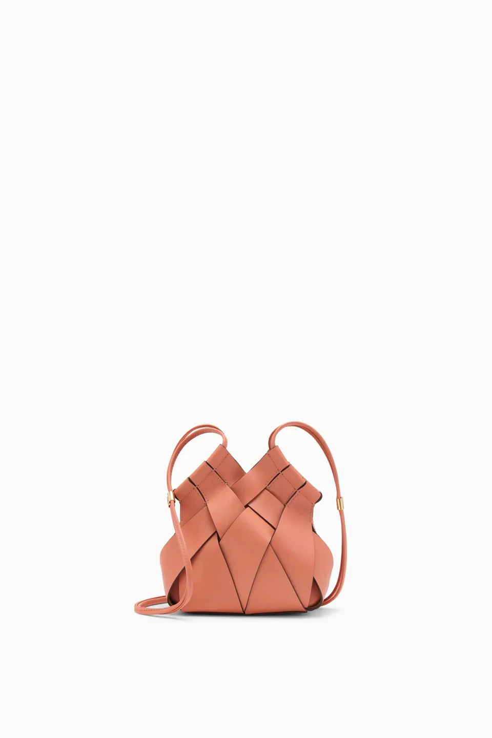 Ulla Johnson Charlotte sac bandoulière rose cuir