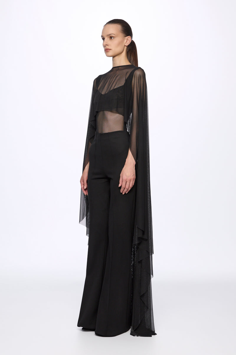 ATU Body Couture Two-piece ensemble body cape noir S