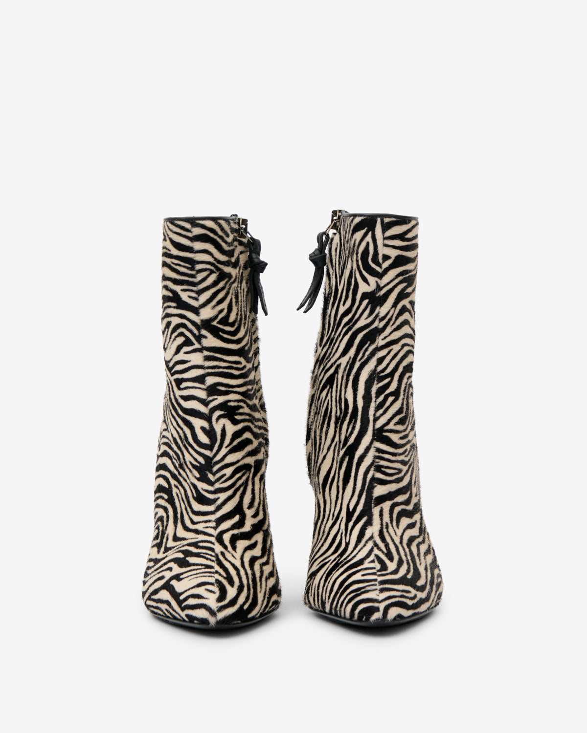 Isabel Marant Jany Low bottines zèbre talon 9 cm