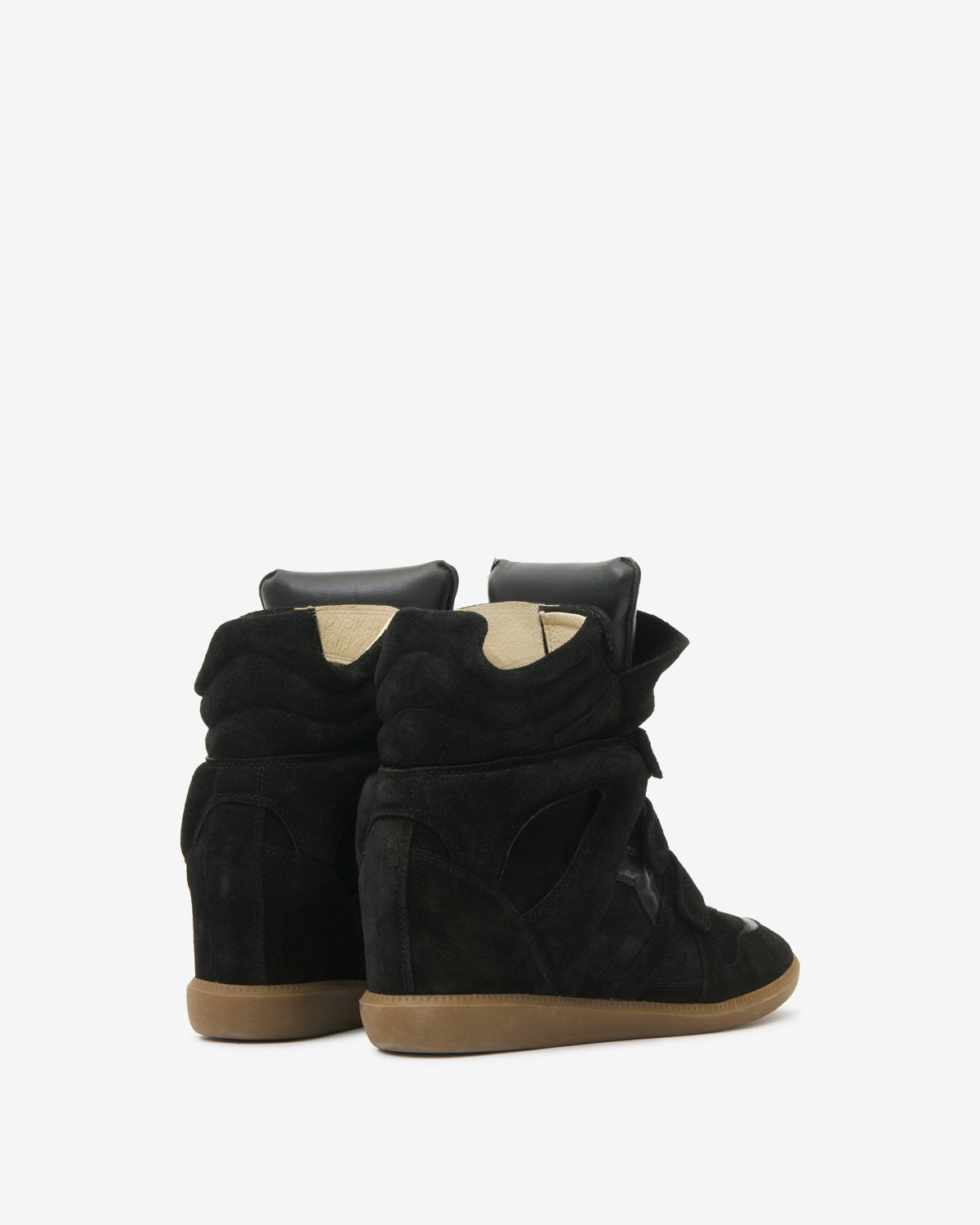 Isabel Marant Bekett Man baskets noir compensées