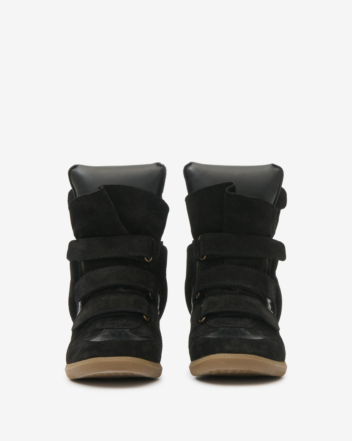 Isabel Marant Bekett Man baskets noir compensées