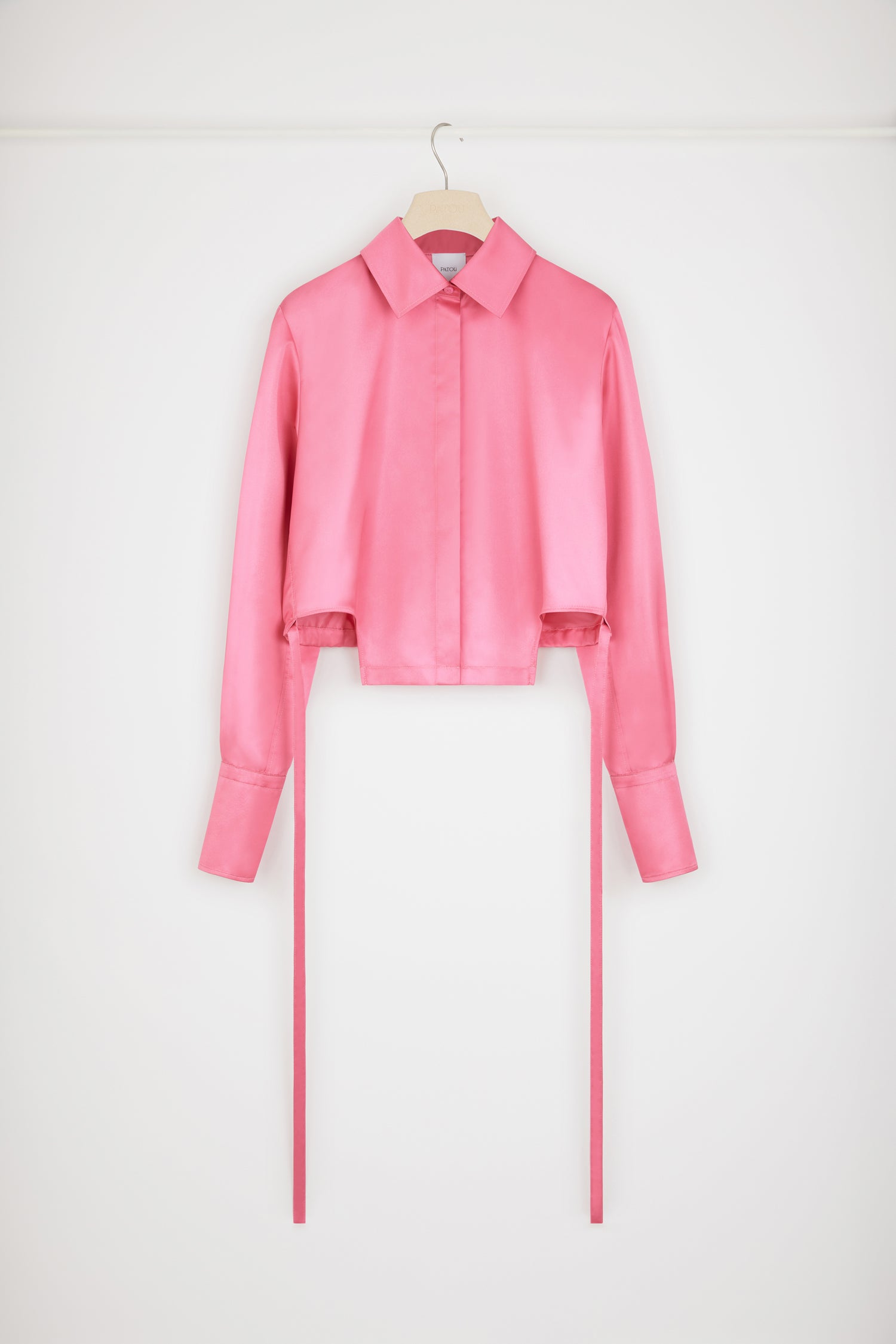 Patou Tops chemise BL0260152426P satin rose 44