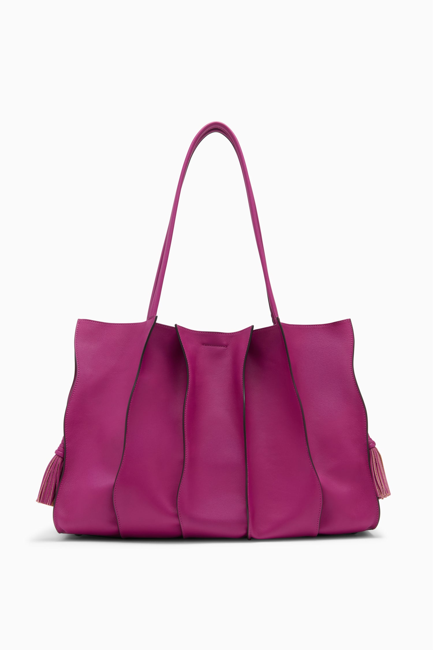 Ulla Johnson Adria Large Tote sac cuir orchid
