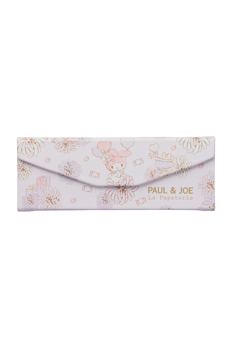 PAUL & JOE Etui lunettes rose chrysanthème My Melody TU