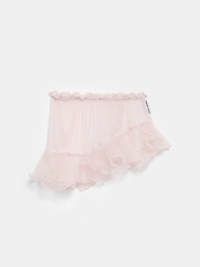 Ester Manas Mini Manas jupe asymétrique rose 98-104