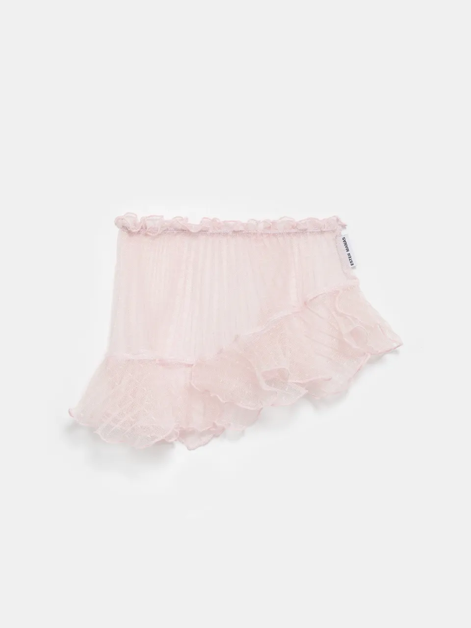 Ester Manas Mini Manas jupe asymétrique rose 98-104