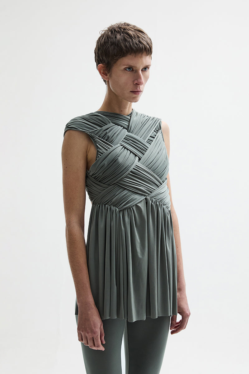 ATU Body Couture Long and formal BRAIDED top haut tressé S
