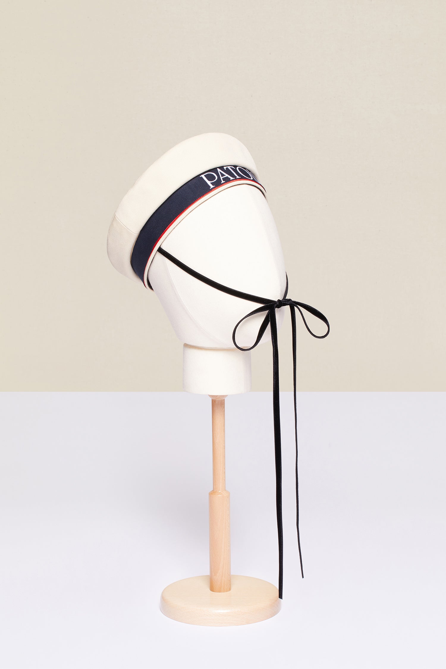 Patou AC002 chapeau marin vanille coton panama