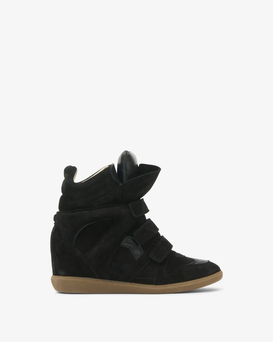 Isabel Marant Bekett Man baskets noir compensées