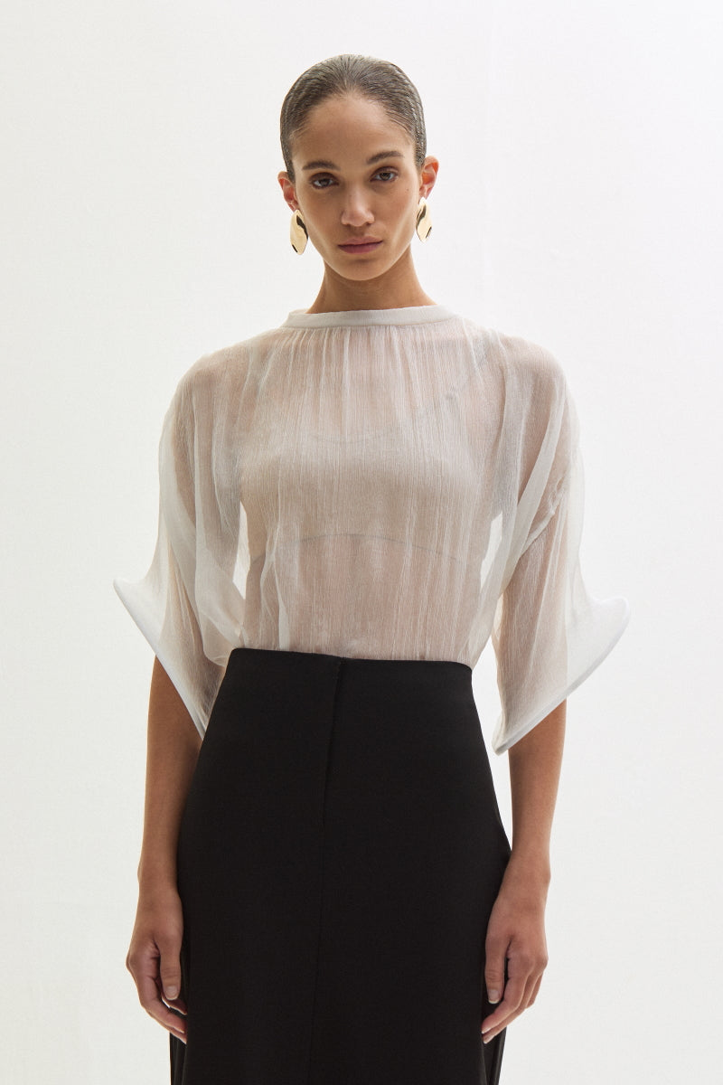 ATU Body Couture Concealed Top t-shirt soie S/M