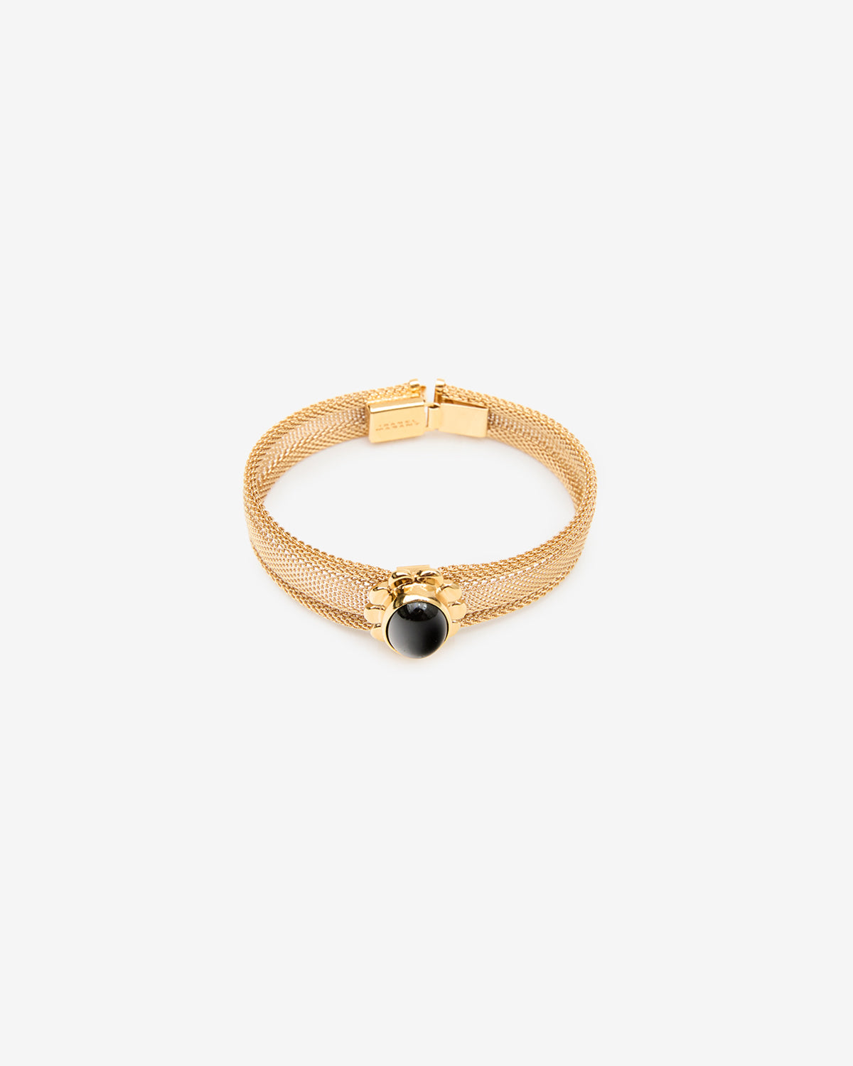 Isabel Marant Hanae bracelet métal noir agathe