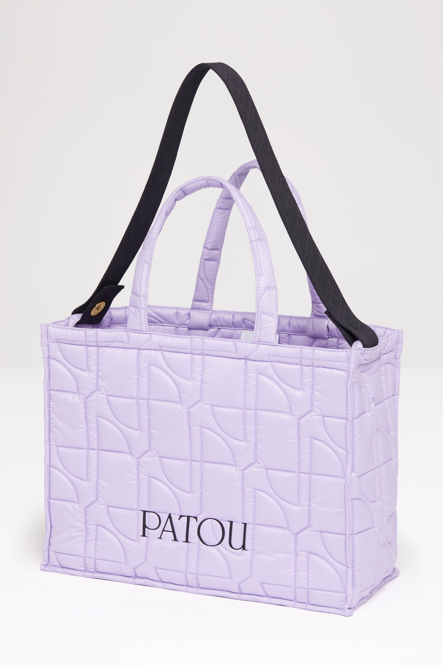 Patou sac tote matelassé lavande taille unique