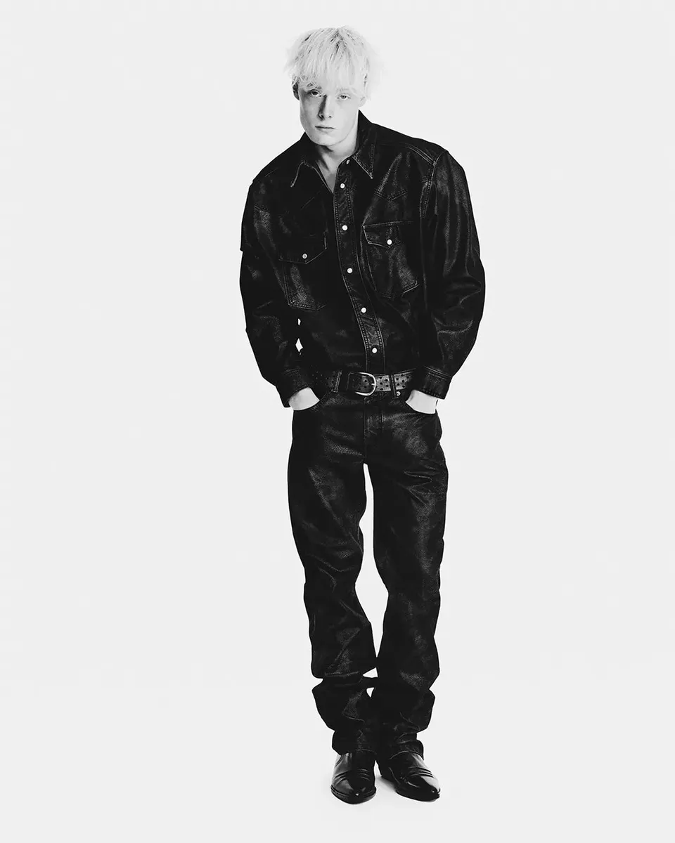 Isabel Marant Look 16 FW25 men silhouette homme