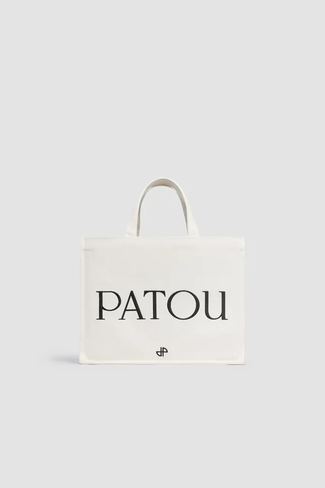 Patou Bags AC0880076001W tote bag toile blanche TU