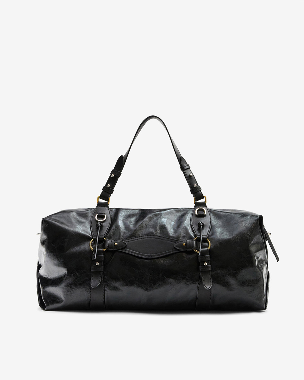Isabel Marant Tilpa sac weekender cuir noir 58 cm