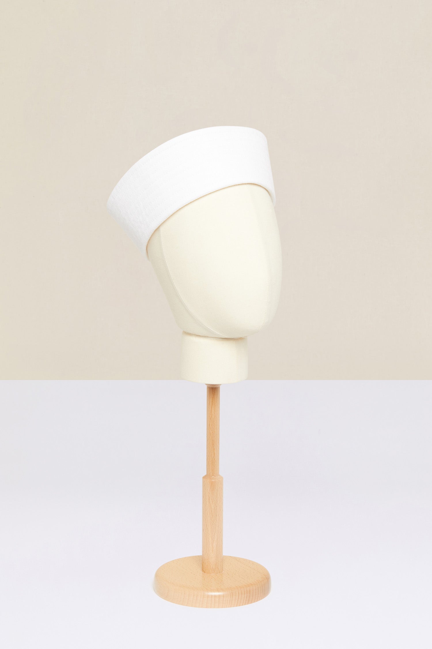 Patou chapeau marin AC009 coton blanc volant TU