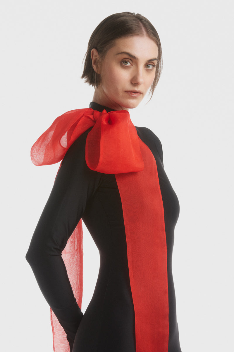 ATU Body Couture Catsuits combinaison Luna nœud rouge S