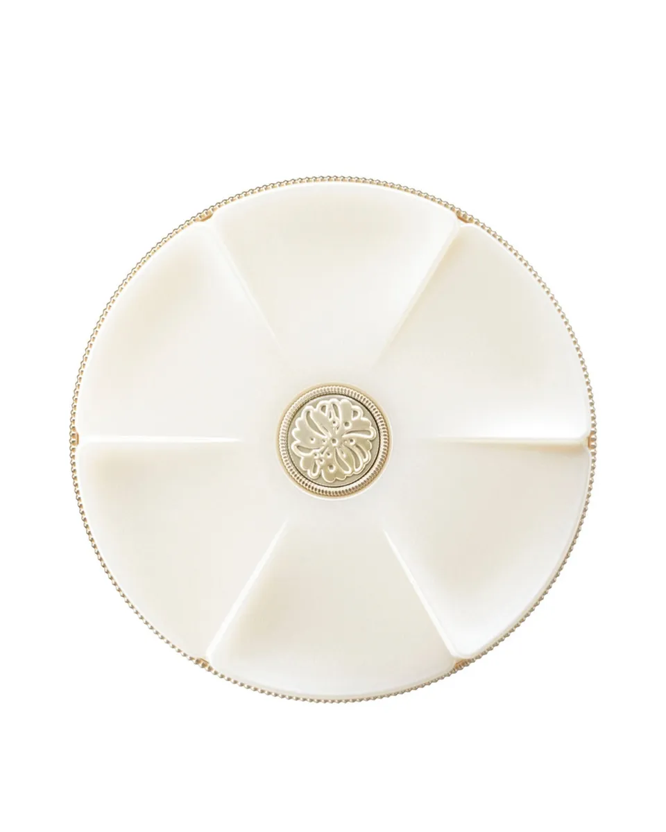 Paul & Joe Face Powder boîtier poudre vide écru chrysanthème