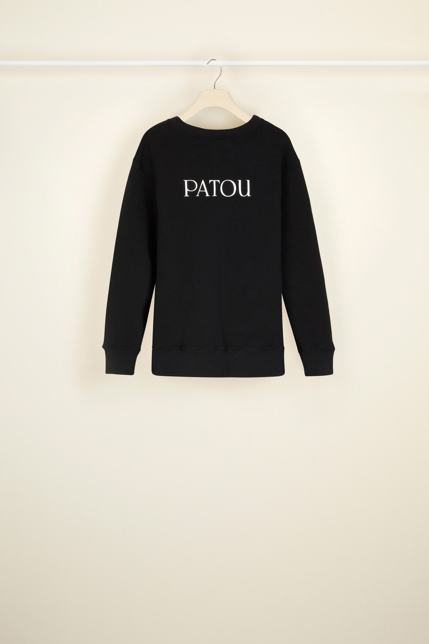 Patou JE018 sweat coton bio noir