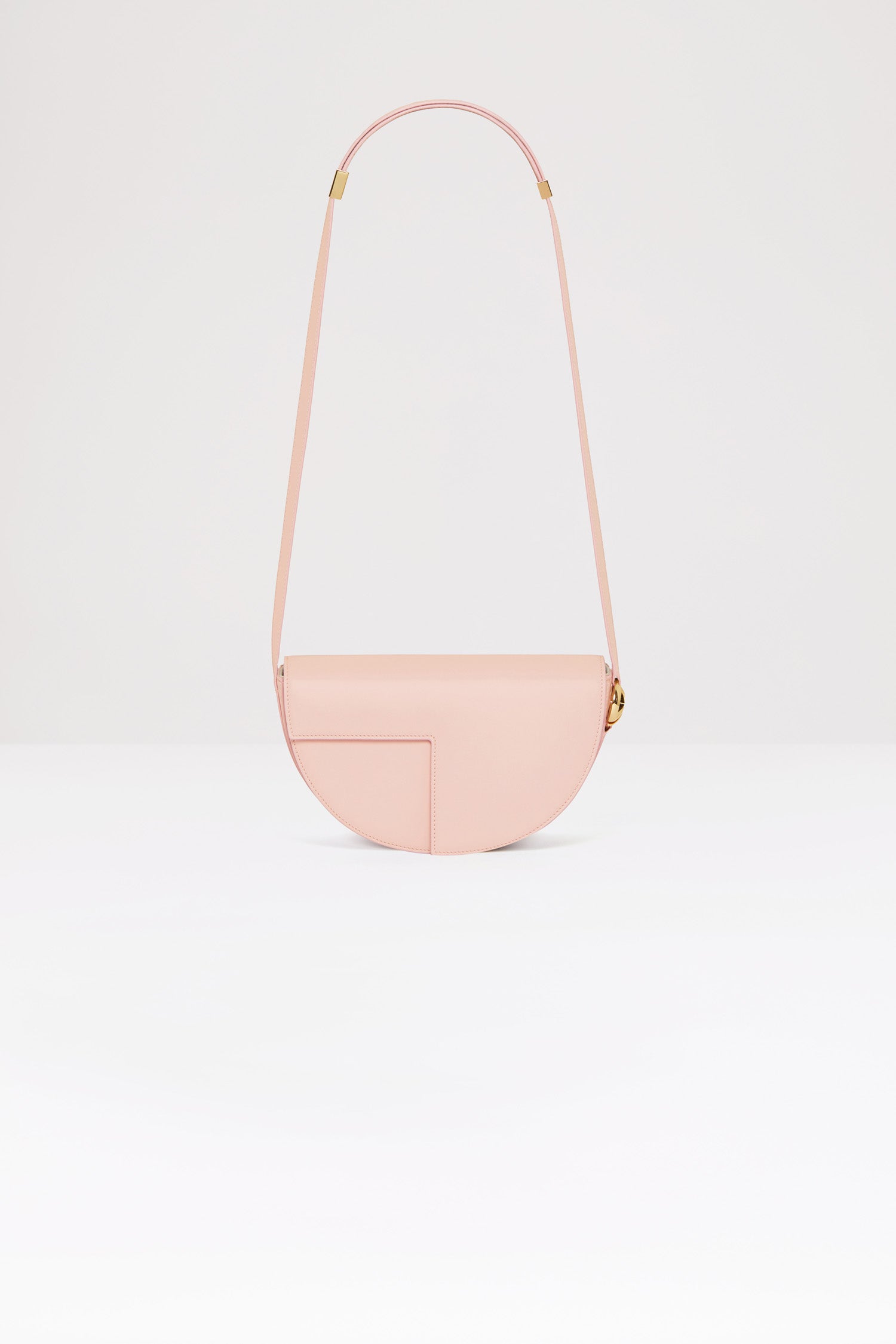 Patou Le Patou sac cuir rose poudré 25 cm