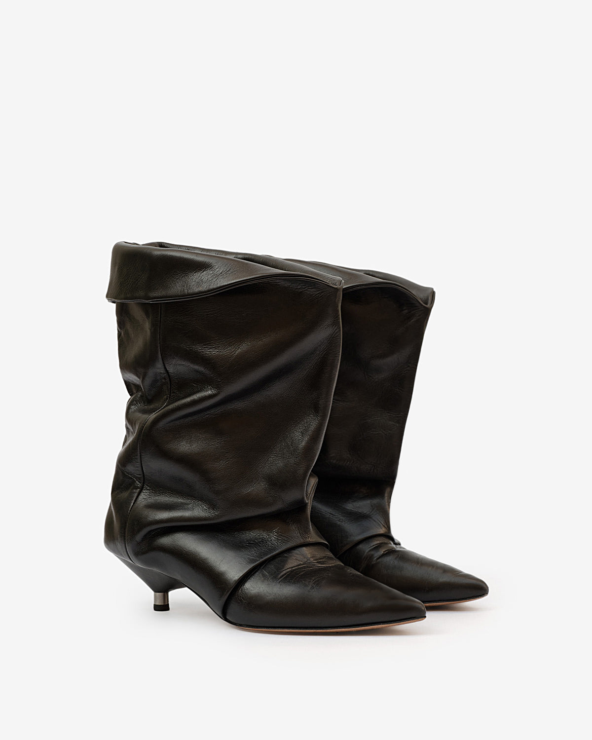 Isabel Marant Edrik BO0120FA bottines cuir noir