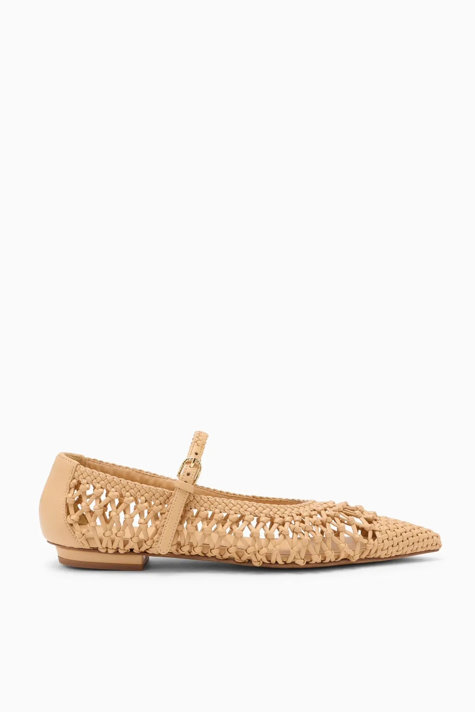 Ulla Johnson Gracie SP261009 ballerines Miele tressées