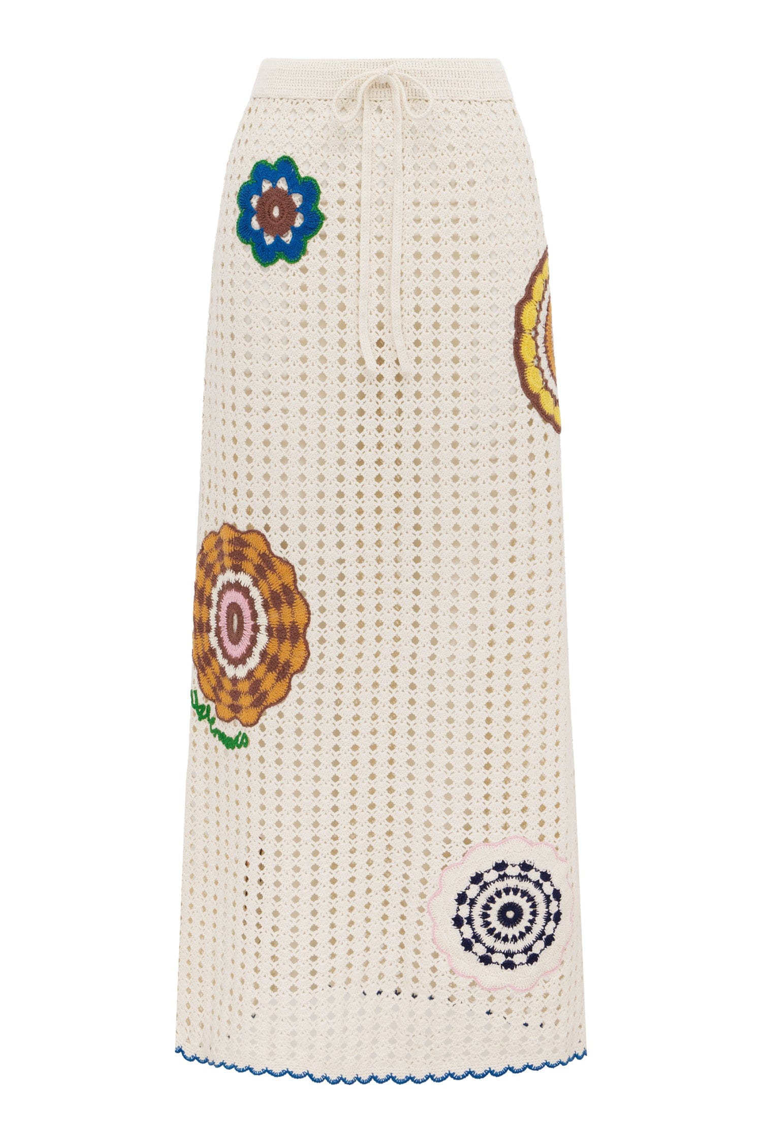 Alemäis Elma Jupe Crochet Crème Coton