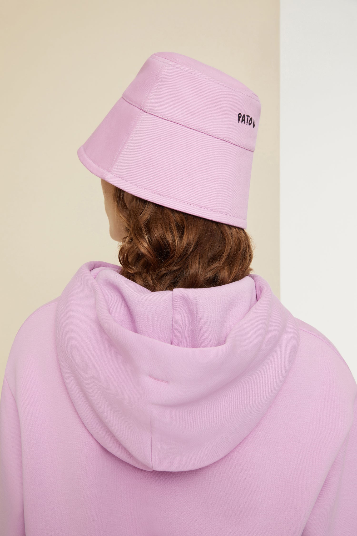 Patou Barbapapa AC027 bob coton bio Lilas