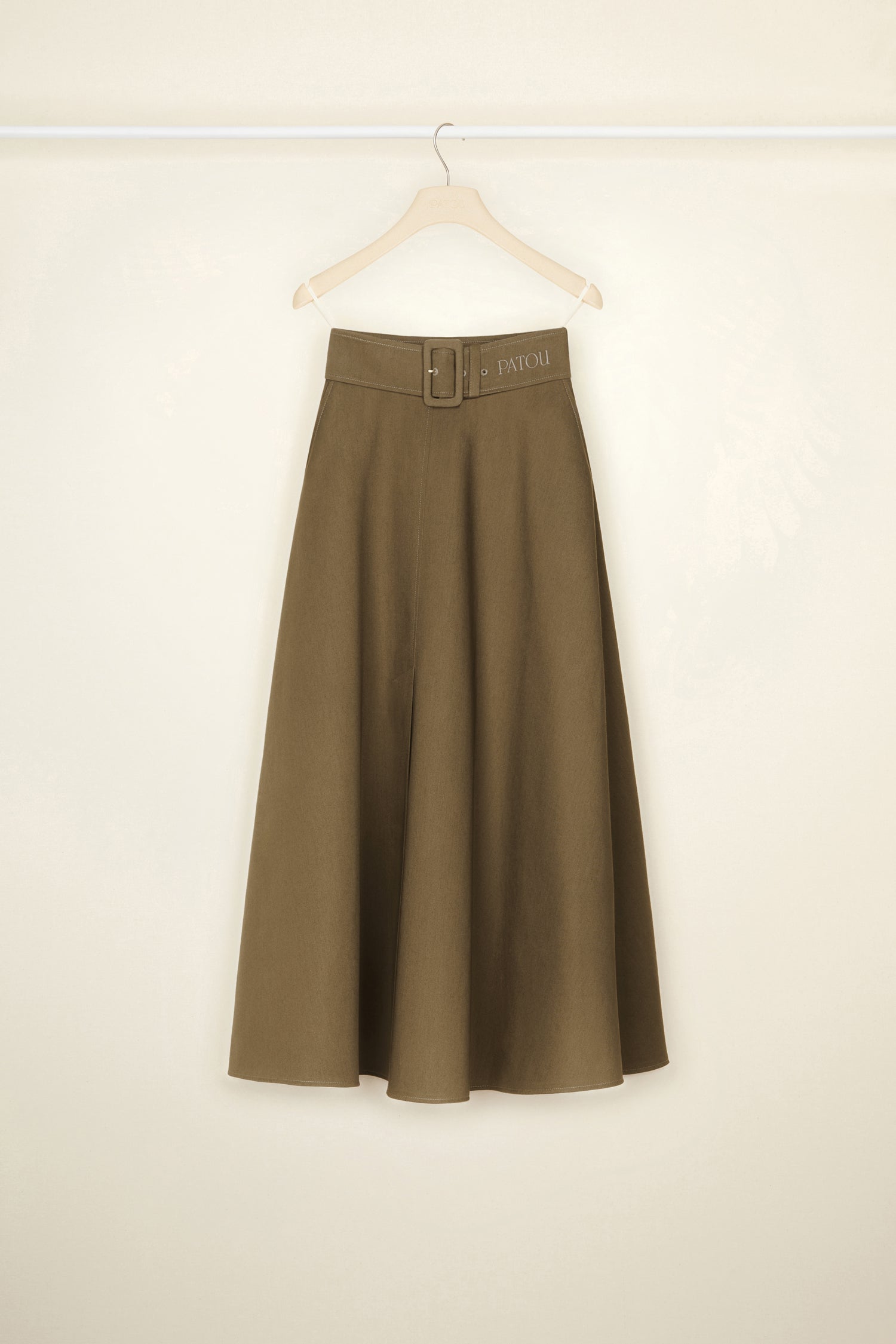 Patou Skirts SK026 jupe maxi bronze coton P22SK0260074802B