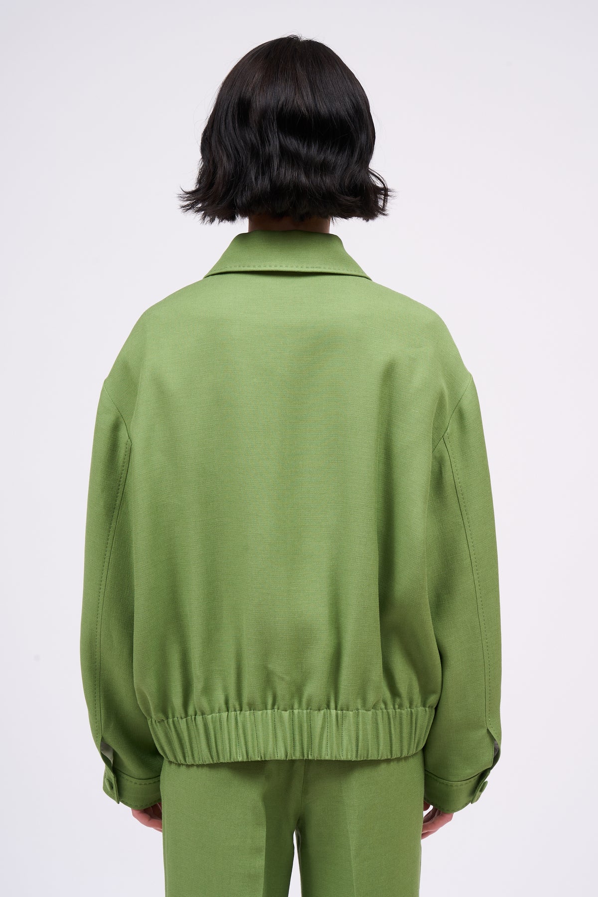 Paul & Joe Batignole veste bomber oversized laine soie