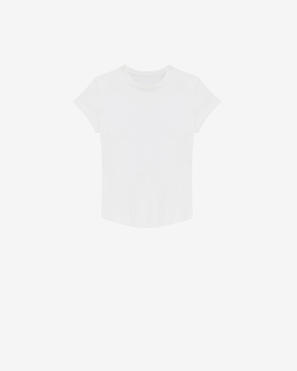 Isabel Marant Taomi t-shirt blanc XS jersey côtelé