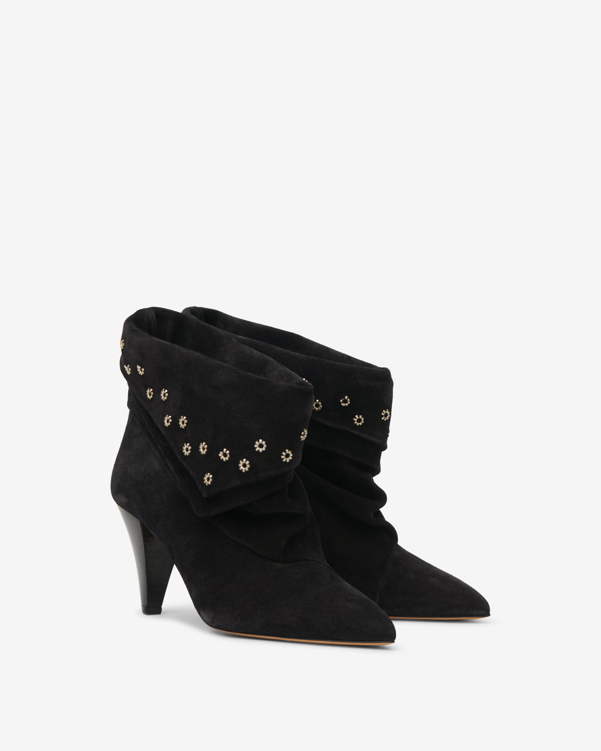 Isabel Marant Lyone bottines cuir noir talon 9 cm