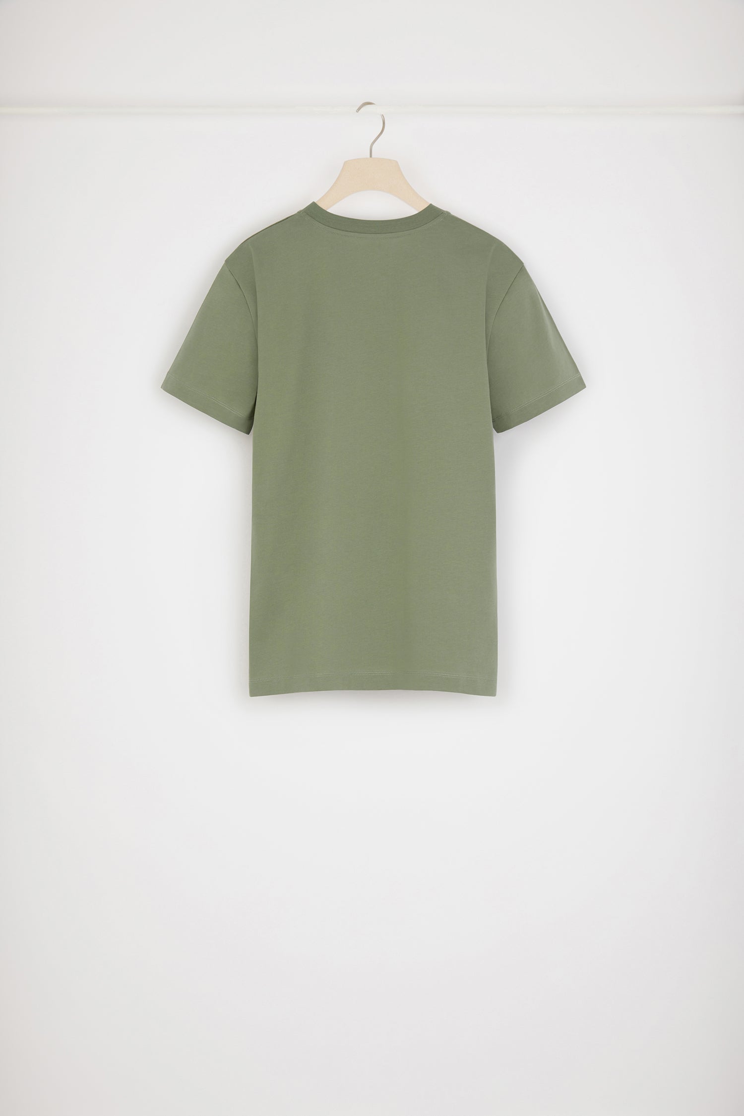 Patou JE049 t-shirt coton bio floral kaki Khaki Green