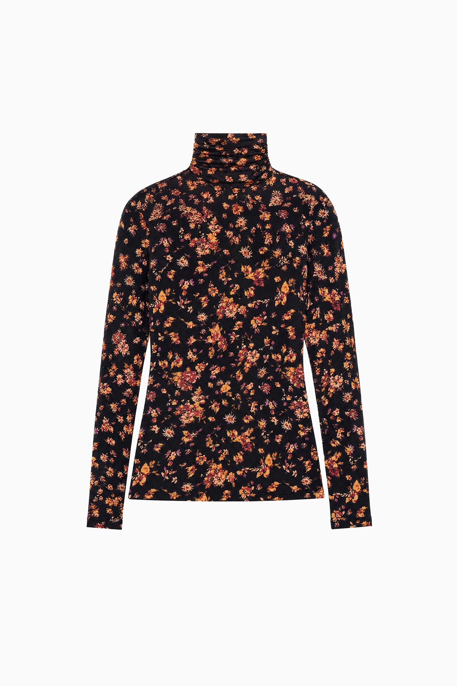 Ulla Johnson Aurelia FA260800 haut jersey noir floral