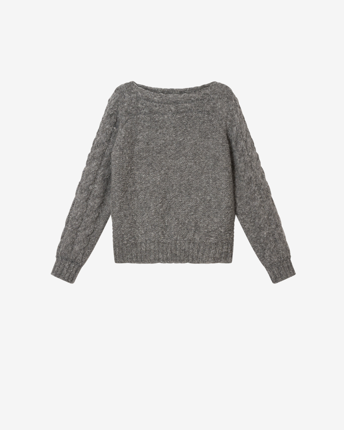 Isabel Marant Ponara PU0952FA pull laine gris