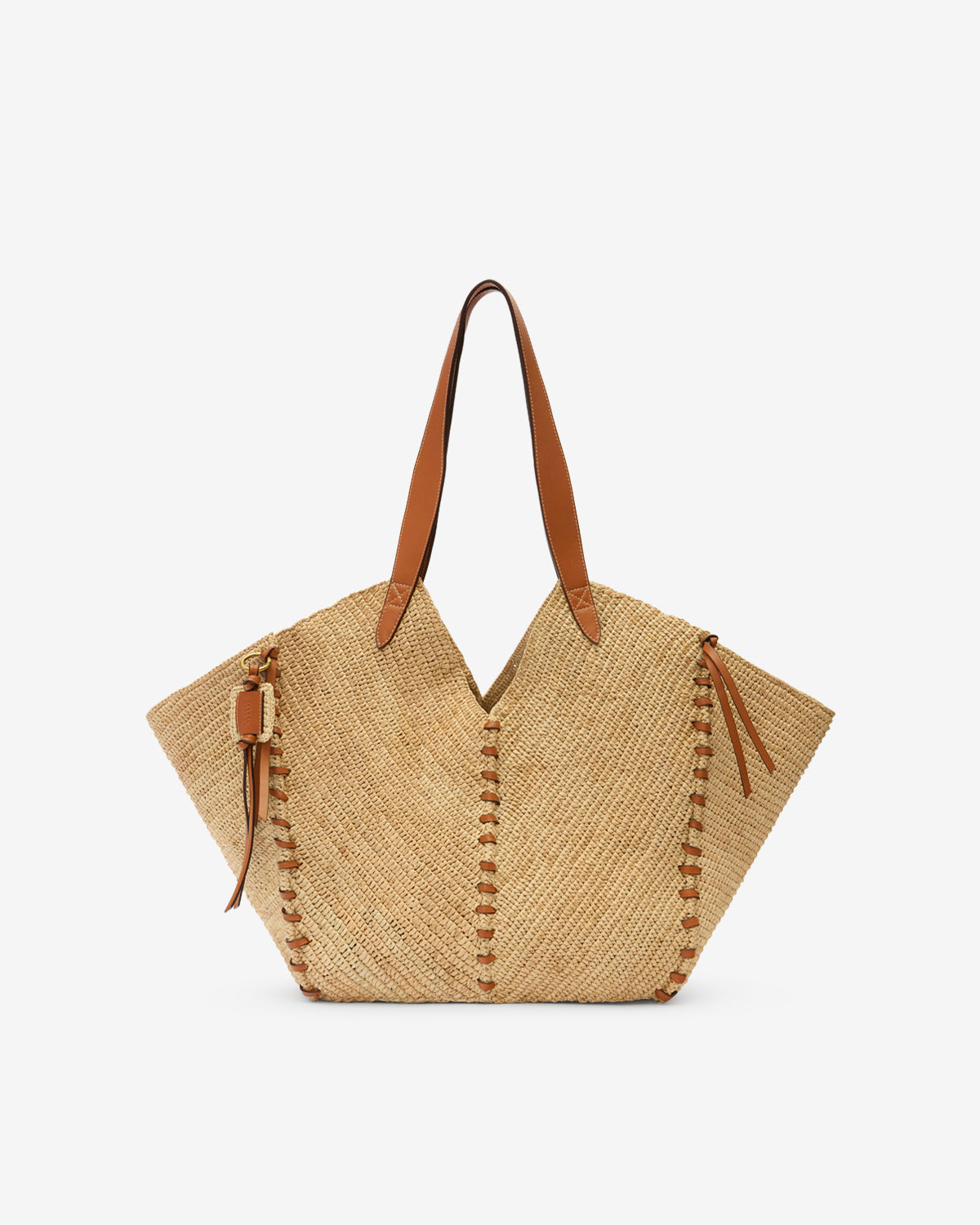 Isabel Marant Tampa Tote sac cabas raphia naturel