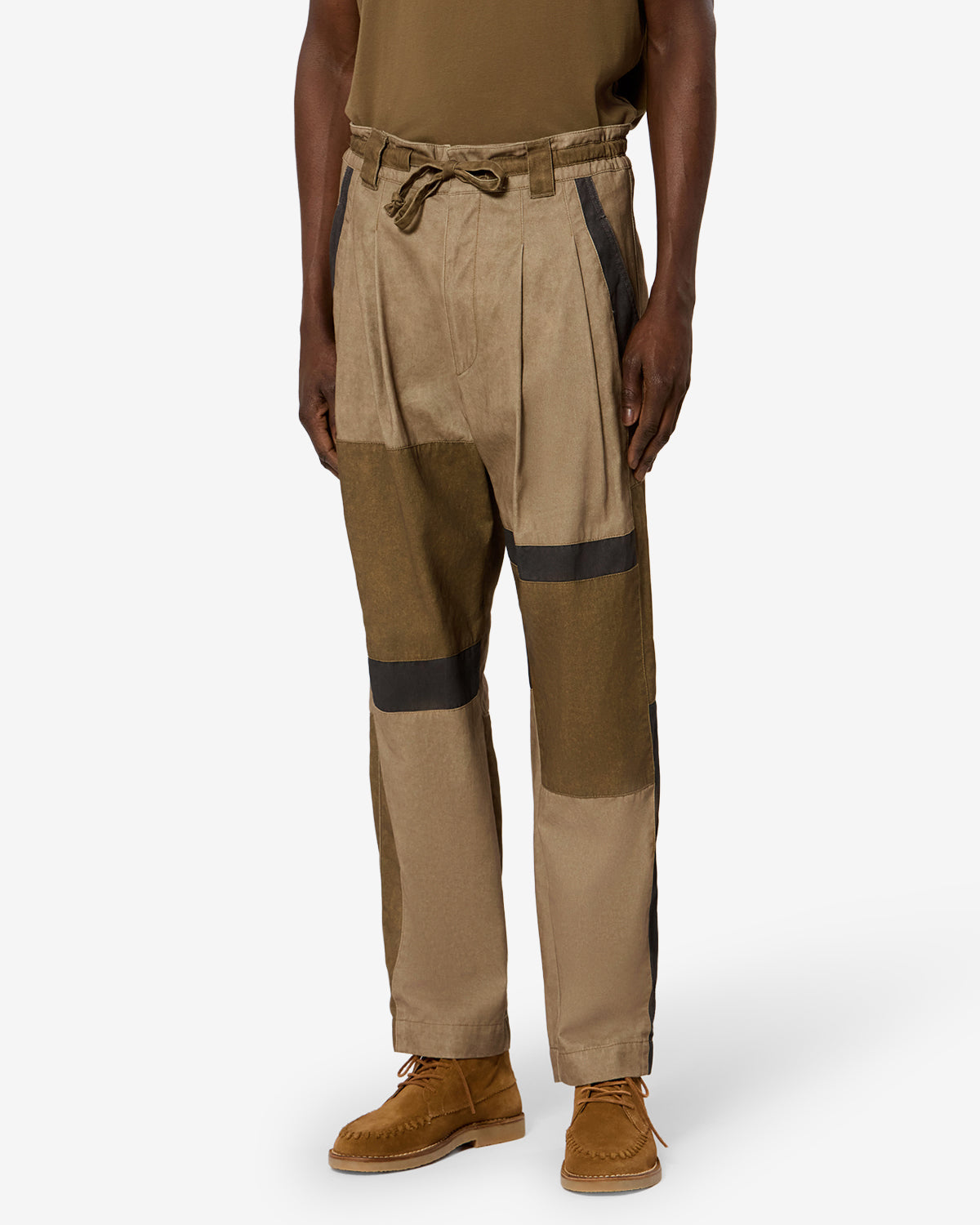 Isabel Marant Texter pantalon coton loose kaki