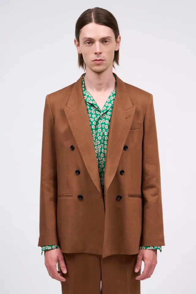 Paul & Joe Heidi veste eighties lin coupe droite