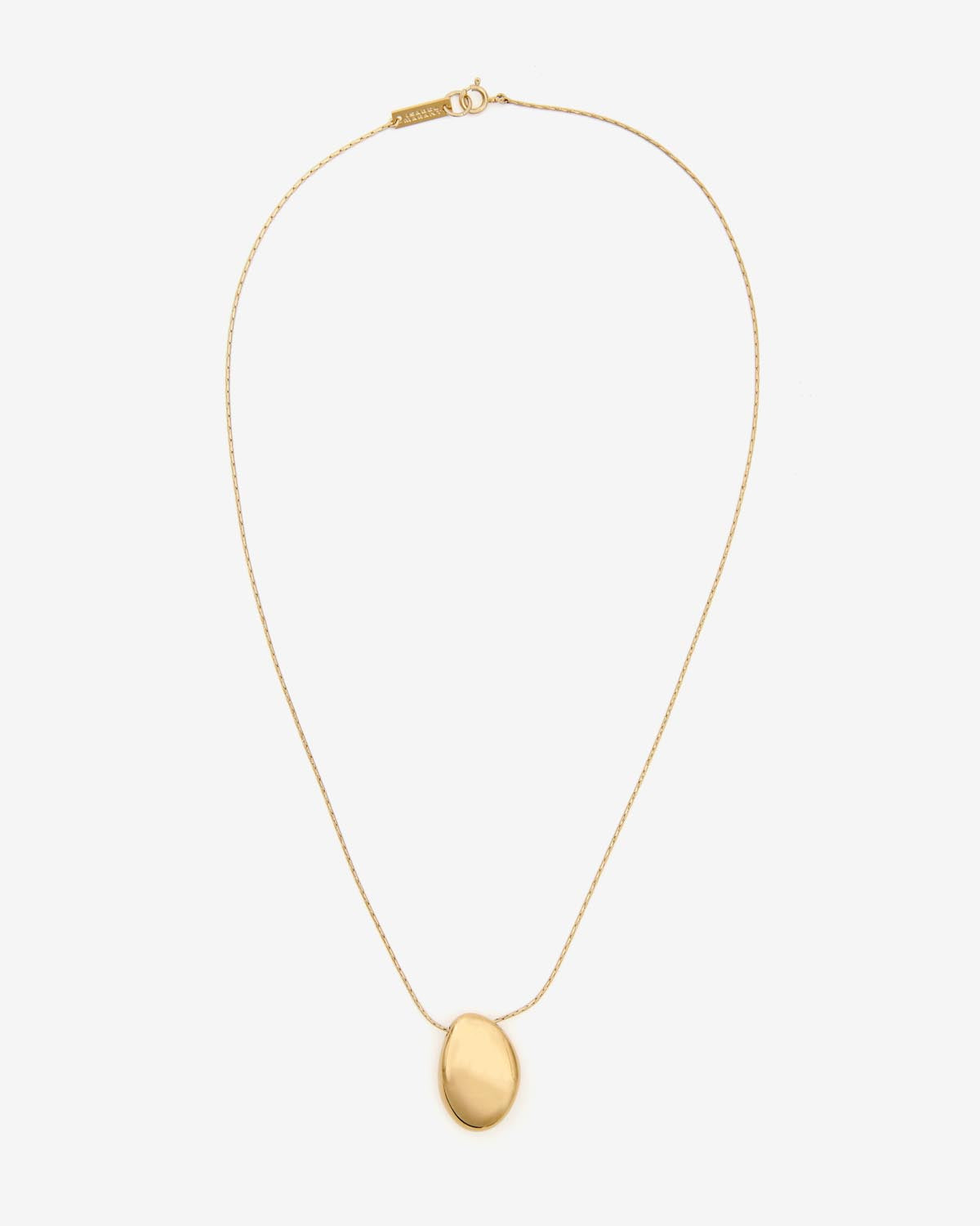 Isabel Marant Shiny Day CO0099FA collier dore 54,5 cm