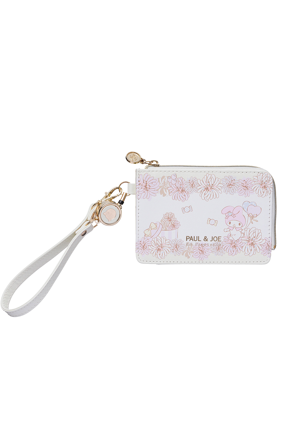 Paul & Joe My Melody porte-cartes blanc chrysanthème